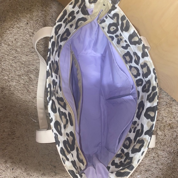 Homemade Leopard Print Everyday Tote Bag Purse - Picture 5 of 5